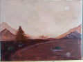 Original painting "Otway Sunset"
